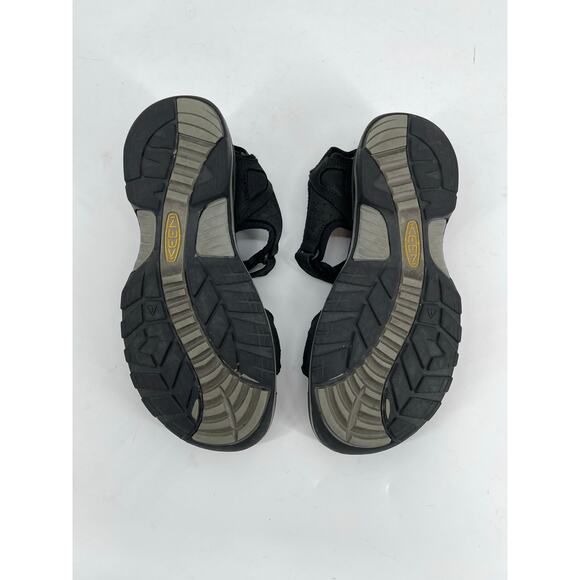 KEEN Rialto 3 Point Sandal Outdoors 1016642 Black‎ Men\'s 12M Hiking Outdoor
